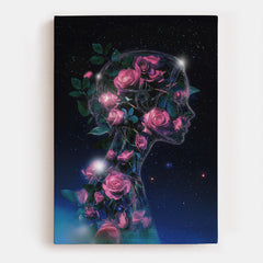 Épanouir de l'intérieur sur toile 