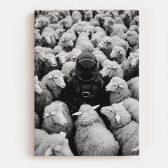 Toile Mouton Noir 