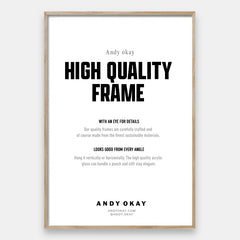 Light Oak Gallery Frame