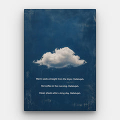 Lämpimät sukat Hallelujah Canvas — Canvas Vertical #01