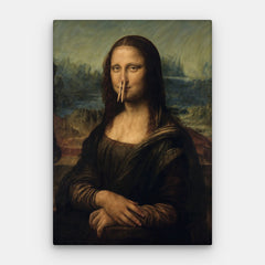 Tela Mona Fisa — Tela Vertical #01