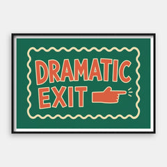 Sortie dramatique — Tirage d’art horizontal #01