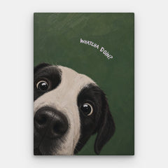 Whatcha Doin Canvas — Tela verticale n. 01