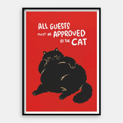Aprovado pela Cat — Art Print Vertical #01