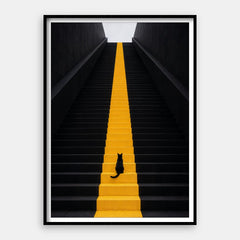 Um Caminho Através da Escuridão — Impressão Artística Vertical #01