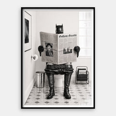 Pausa bagno — Stampa artistica verticale #01