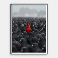 Born To Stand Out — Umělecký tisk Vertikální #01