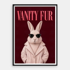Vanity Fur – Kunstdruck Vertikal #01