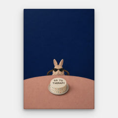 Accesați Pânza de terapie — Canvas Vertical #01