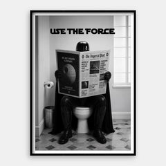 Usa la fuerza — Impresión de arte vertical #01