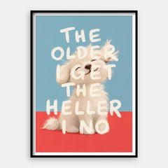 The Heller I No — Impressão artística vertical #01