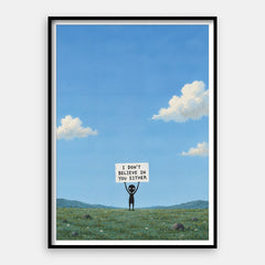 Questões de confiança — Art Print Vertical #01