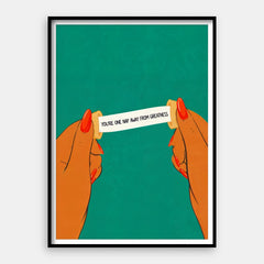 A uma soneca de distância — Impressão artística vertical #01