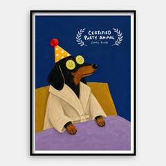 Animal de petrecere certificat — Art Print Vertical #01