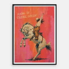 Hang in There — Kunsttrykk vertikal #01