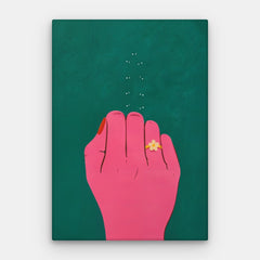 Connect The Dots Canvas — Canvas Vertical #01