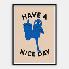 Buona giornata — Stampa artistica verticale n. 01