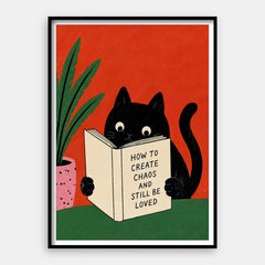 Como Criar o Caos — Art Print Vertical #01