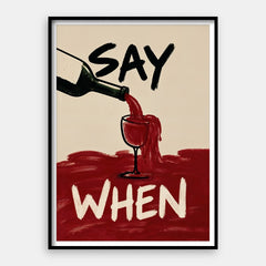 Tell Me When — Art Print Vertical #01