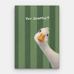 You Quappin Canvas — Canvas Verticaal #01