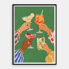 Levez votre verre — Tirage d’art vertical #01