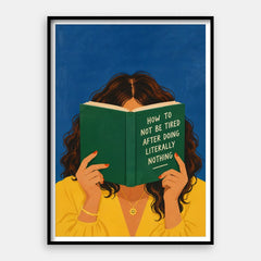 Comment ne pas être fatigué — Art Print Vertical #01