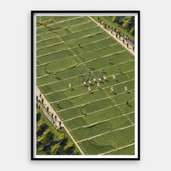 Football miniature — Tirage d'art vertical #01