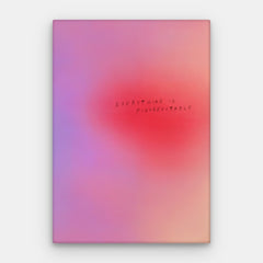 Alles is uitvogelbaar Canvas — Canvas Verticaal #01