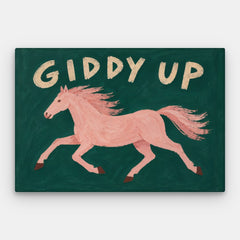 Toile Giddy Up — Toile horizontale #01