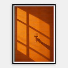 Golden Hour Elixir – Kunstdruck Vertikal #01