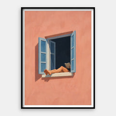 Capítulos beijados pelo sol — Impressão artística vertical #01