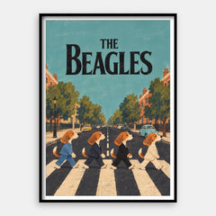 The Beagles — Art Print Vertical #01