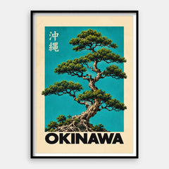 Okinawa Tree — Umělecký tisk svislý #01