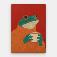 Toadally Awake Canvas — Canvas Vertical #01