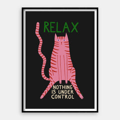Nada está sob controle — Art Print Vertical #01